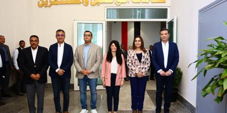 افتتاح المركز التكنولوجي لخدمة المواطنين والمستثمرين بجهاز مدينة العلمين الجديدة - هرم مصر