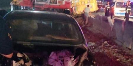 لا يحمل ترخيص.. ضبط سائق سيارة ملاكي في حادث الطريق الدائري بالمعادي - هرم مصر
