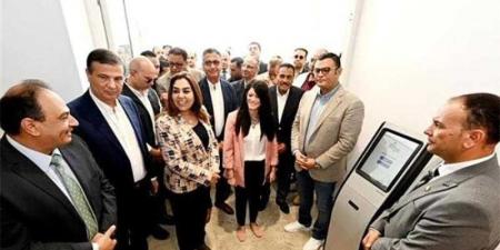 افتتاح المركز التكنولوجي لخدمة المواطنين بجهاز مدينة العلمين الجديدة - هرم مصر
