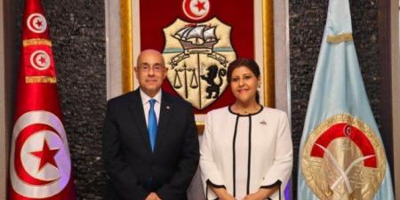 مساعد وزير الخارجية لشؤون حقوق الإنسان تبحث مع وزير الدفاع التونسي تعزيز التعاون المشترك - هرم مصر
