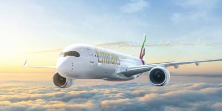 طيران الإمارات تُشغل «إيرباص A350» إلى مسقط - هرم مصر