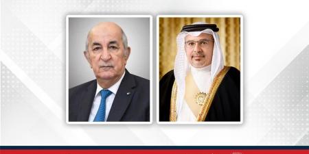 سمو ولي العهد رئيس مجلس الوزراء يهنئ رئيس الجمهورية الجزائرية بذكرى الاستقلال - هرم مصر