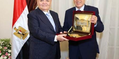 رئيس مجلس الدولة يستقبل رئيس المحكمة الدستورية العُليا - هرم مصر