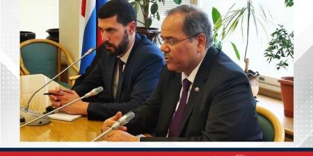لجنة الشؤون الخارجية في مجلس النواب الروسي تشيد بمشاركة مملكة البحرين كضيف شرف في منتدى سانت بطرسبورغ الاقتصادي الدولي - هرم مصر