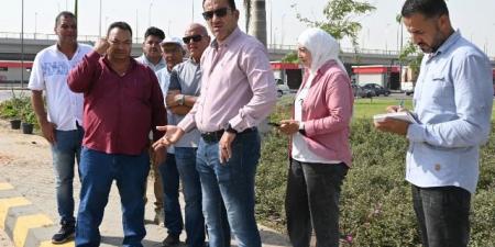 رئيس جهاز العاشر من رمضان يتابع أهم أعمال الزراعة فى المدينة.. صور - هرم مصر
