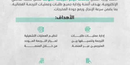 العدل تطلق مركز خدمة الترجمة الموحد - هرم مصر