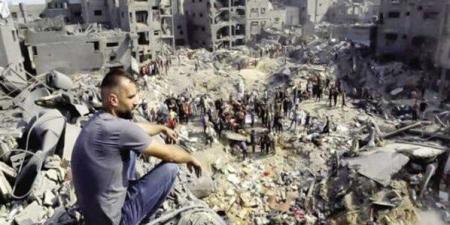 عاجل| استشهاد 10 فلسطينيين في قصف الاحتلال لعدة مناطق بغزة - هرم مصر