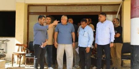 محافظ الوادي الجديد يتفقد أعمال إنشاء المركز الإقليمي لتنمية قدرات العاملين - هرم مصر