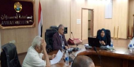 جامعة أسوان ترفع درجة الاستعداد لاستقبال العام الجامعي الجديد - هرم مصر