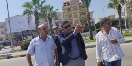 رئيس جهاز مدينة دمياط الجديدة يتفقد الأحياء السكنية والطرق بالمدينة - هرم مصر