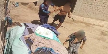 ضبط 3 متهمين هددوا أسرة بسلاح أبيض بالفيوم - هرم مصر