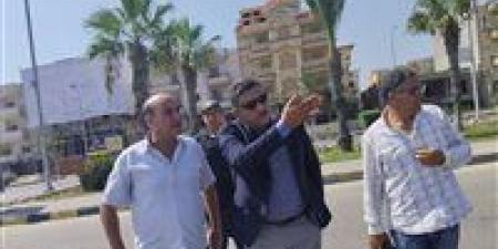 رئيس جهاز مدينة دمياط الجديدة يتفقد الأحياء السكنية والطرق بالمدينة - هرم مصر