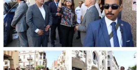 وزيرة التنمية المحلية ومحافظ القاهرة يتفقدان تطوير شارع إبراهيم والكوربة بمصر الجديدة #تطوير_القاهرة, #مصر_الجديدة, #الكوربة, #وزيرة_التنمية_المحلية, #محافظ_القاهرة - هرم مصر