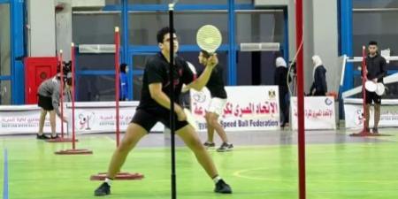 انطلاق بطولةالتصنيف الأولي لكرة السرعة المؤهلة لبطولة العالم بالهند - هرم مصر