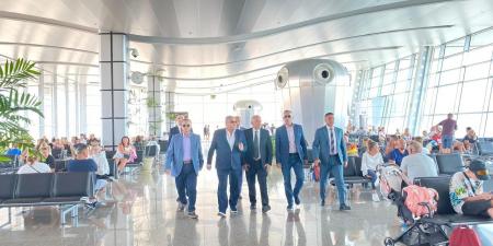 اللجنة العليا للتفتيش الأمني تتفقد مطاري مرسى علم والغردقة الدوليين - هرم مصر