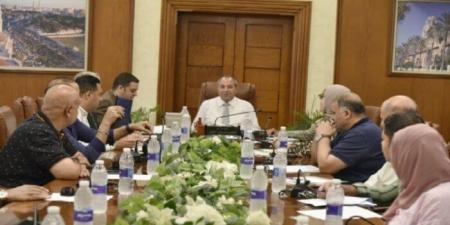 محافظ بورسعيد يبحث آليات تنفيذ قانون الإيجارات الجديد - هرم مصر