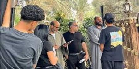 فركش أبطال السادة الأفاضل ينتهون من التصوير - هرم مصر
