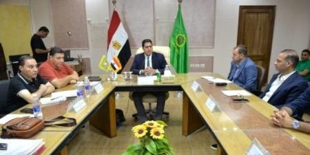 نائب محافظ الدقهلية يترأس اجتماع متابعة الأعمال بالمنطقة الصناعية بجمصة - هرم مصر