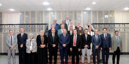 عمداء جامعة المنصورة يعقد اجتماعا بحضور رئيس هيئة ضمان جودة التعليم والاعتماد - هرم مصر