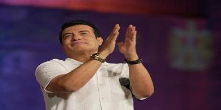 إيهاب توفيق وكنزي تركي يتألقان بدويتو ناجح بمهرجان القلعة الـ33 - هرم مصر