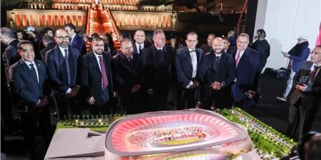 الأهلي يكشف حقيقة توقف الحفر الاستاد الجديد - هرم مصر
