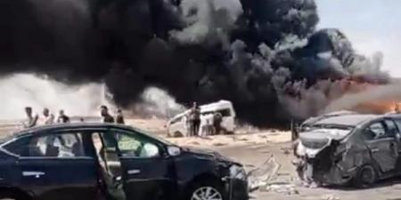 أسفر عنه مصرع شخصين وإصابة 18 آخرين.. ننشر| أسماء ضحايا حادث مطروح - هرم مصر