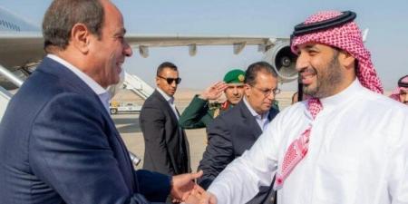 ولي العهد السعودي يثمن الدور المحوري المصري في ترسيخ الأمن والاستقرار بالمنطقة - هرم مصر