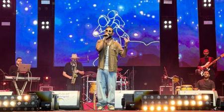 أحمد سعد يتألق في مهرجان الشواطئ بالمغرب.. والجمهور يحتفل بعيد ميلاده - هرم مصر