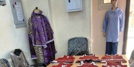 برامج تدريبية في مجال الملابس الجاهزة والمفروشات بمديرية العمل بأسوان - هرم مصر