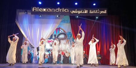 التحطيب وأوبريت الليلة الكبيرة في مهرجان صيف بلدنا بمسرح قصر ثقافة الأنفوشي - هرم مصر