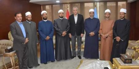 خلال لقائه بقافلة الأزهر الدعوية.. محافظ الغربية: الأزهر شريك أساسي في بناء الوعي وحماية المجتمع من التطرف - هرم مصر