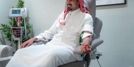 أمين الرياض يشارك في الحملة الوطنية السنوية للتبرع بالدم - هرم مصر