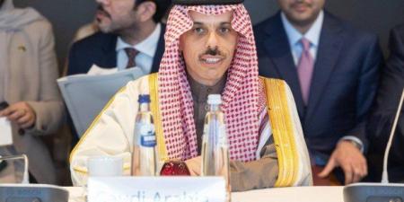 وزير الخارجية السعودي: إقامة دولة فلسطينية حق أصيل للشعب الفلسطيني - هرم مصر