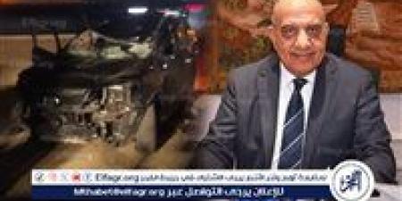 عاجل - إصابة وزير الكهرباء وزوجته و3 من أفراد الحراسة في حادث سير - هرم مصر