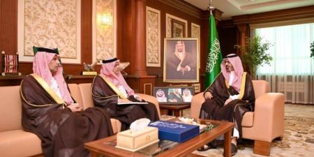 الأمير ناصر بن محمد يستقبل رئيس غرفة جازان - هرم مصر
