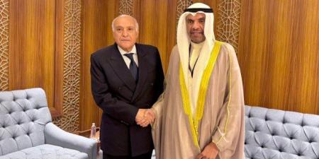 وزير الخارجية الكويتي يلتقي نظيره الجزائري على هامش الاجتماع الاستثنائي لمنظمة التعاون الإسلامي - هرم مصر