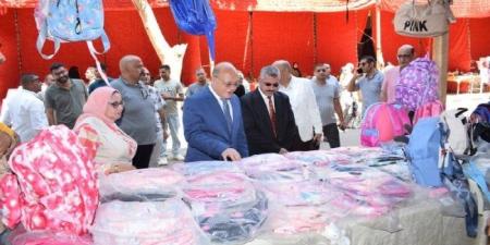 جامعة سوهاج تقيم معرض «أهلا مدرستي» لتخفيف الأعباء عن منسوبي الجامعة - هرم مصر