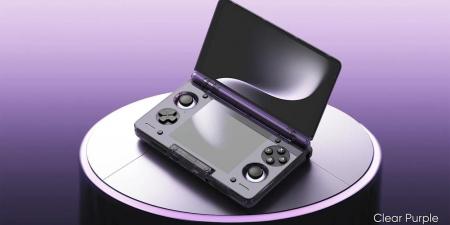 Ayn تكشف عن جهاز ألعاب ثنائى الشاشة مستوحى من Nintendo DS باللون البنفسجى - هرم مصر