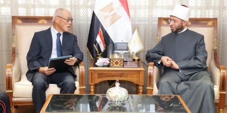 وزير الأوقاف يستقبل سفير اليابان بالقاهرة لبحث سبل التعاون المشترك - هرم مصر