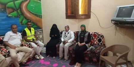 محافظ بني سويف يكلف وكيل التضامن بتقديم واجب العزاء والدعم للأم التي فقدت أبناءها الستة وزوجها في حادث دير مواس - هرم مصر