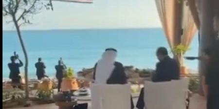 الرئيس السيسي ونظيره الإماراتي يتناولان الإفطار بمدينة العلمين الجديدة - هرم مصر