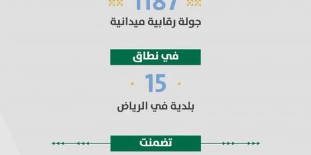 أمانة الرياض ترصد 12918 وحدة مخالفة لتقسيم الوحدات التأجيرية خلال 1187 جولة رقابية - هرم مصر