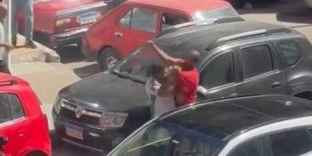 القبض على سائق تعدى على طالب بسلاح أبيض بالاسكندرية - هرم مصر