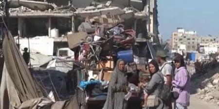 أحلام مكسورة وأجساد مرهقة.. رحلة نزوح فلسطينية لا تنتهي (فيديو) - هرم مصر