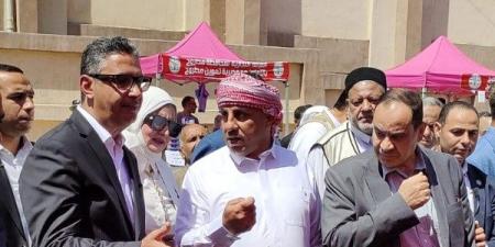 وزير التموين يفتتح مكتب السجل التجاري المميز بالغرفة التجارية بمطروح - هرم مصر