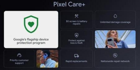 تشمل إصلاحا مجانيا للشاشة والبطارية.. جوجل تطلق خدمة الحماية الفائقة Pixel Care+ - هرم مصر