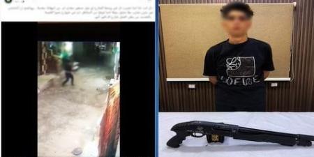 خلافات الجيرة.. ملابسات فيديو إطلاق شخص لأعيرة نارية بشكل عشوائي بالقليوبية - هرم مصر