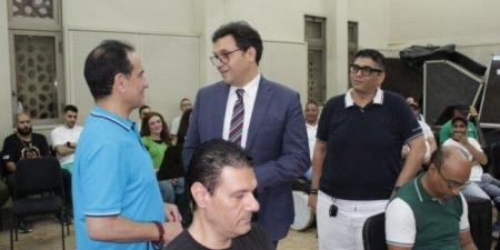 بعد حضور وزير الثقافة.. محمد ثروت يتصدر المشهد ببروفات احتفالية المولد النبوي - هرم مصر