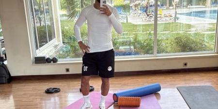 استعدادا لمباراة إثيوبيا.. محمد صلاح يشارك جمهوره صورا من الجيم - هرم مصر