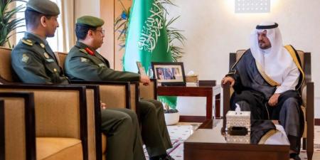 نائب أمير القصيم يتسلم التقرير السنوي لجوازات المنطقة - هرم مصر